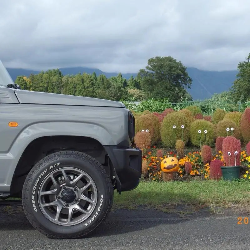 トーヨー・オープンカントリー A/T 3 175/80R16を履くジムニーJB64
