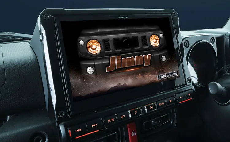 PF9DA-JI-64のオープニング画像に「Jimny」と表示されている画像